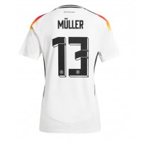 Camiseta Alemania Thomas Muller #13 Primera Equipación Eurocopa 2024 manga corta